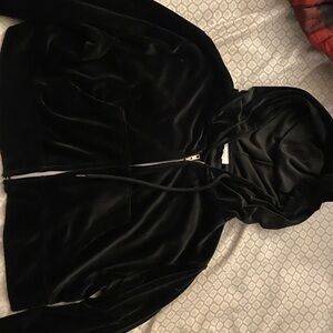 Black cropped jacket